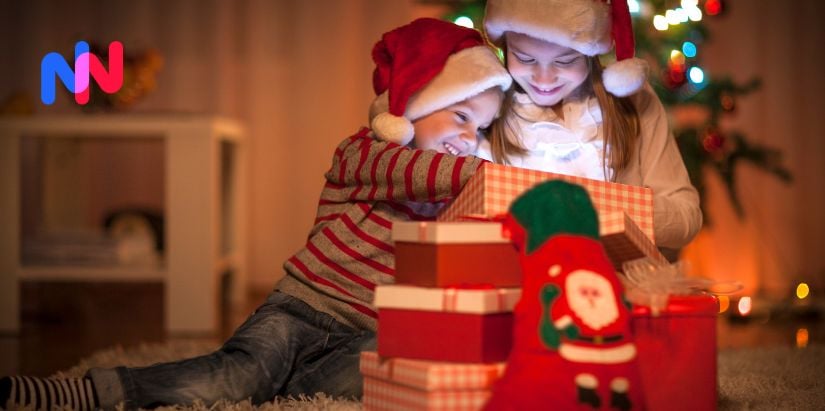 l'organisation des cadeaux de Noël